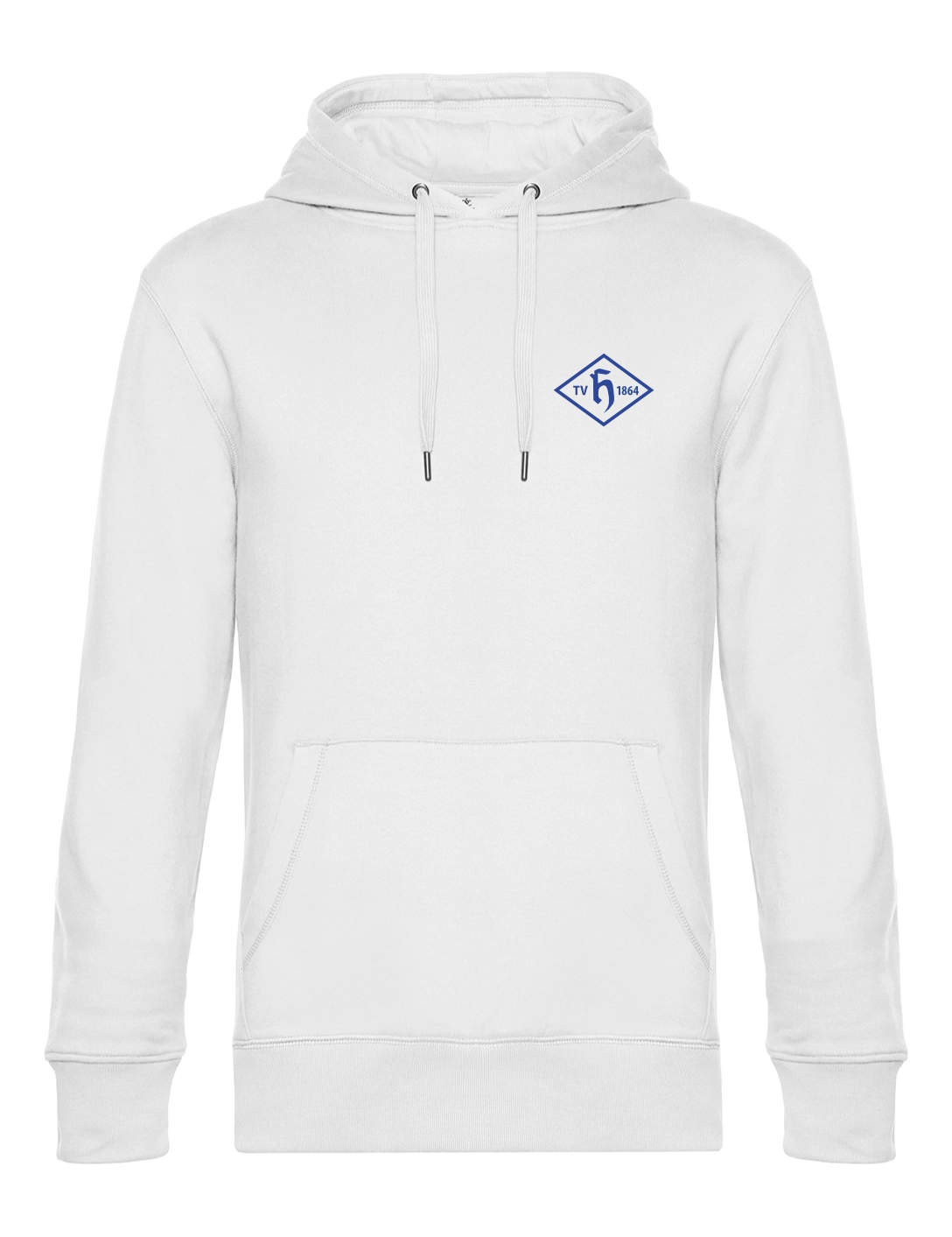 Hoodie Wappen Herren weiß