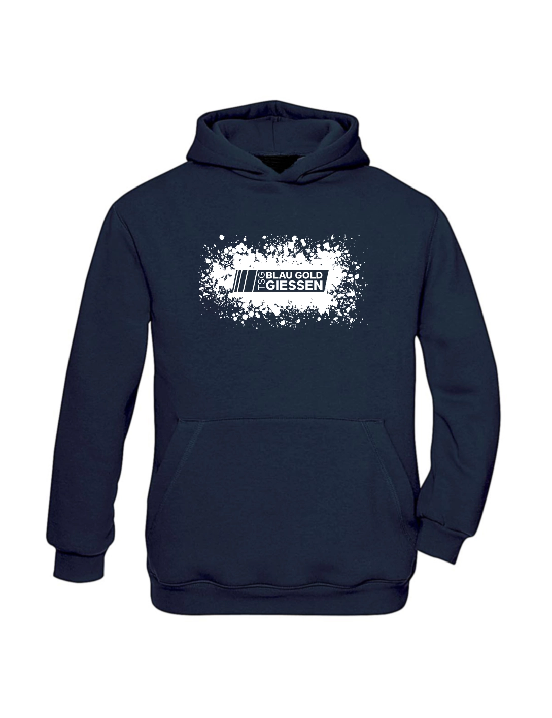Hoodie Splash Kinder navy