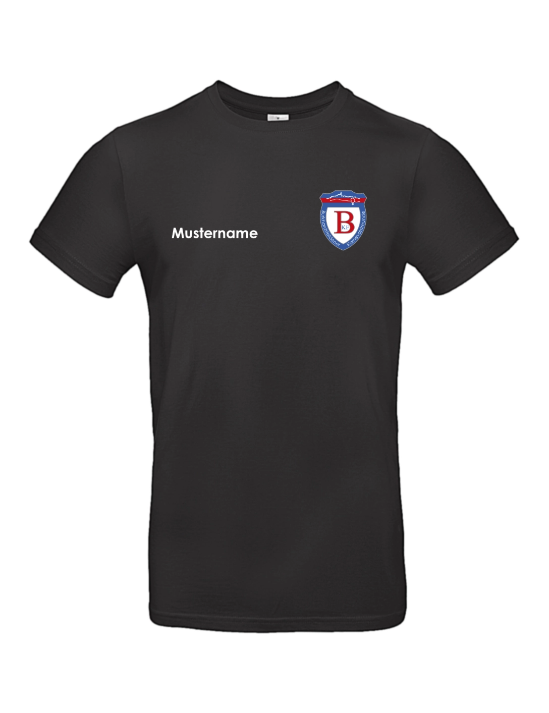 T-Shirt Herren schwarz