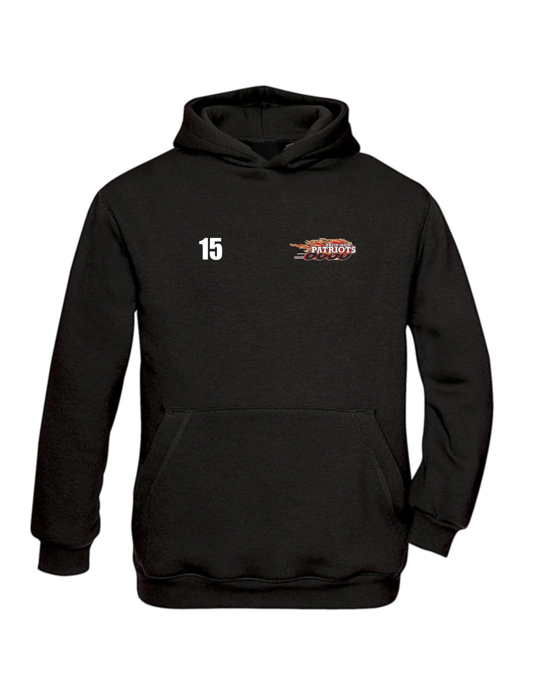 Hoodie Kinder schwarz