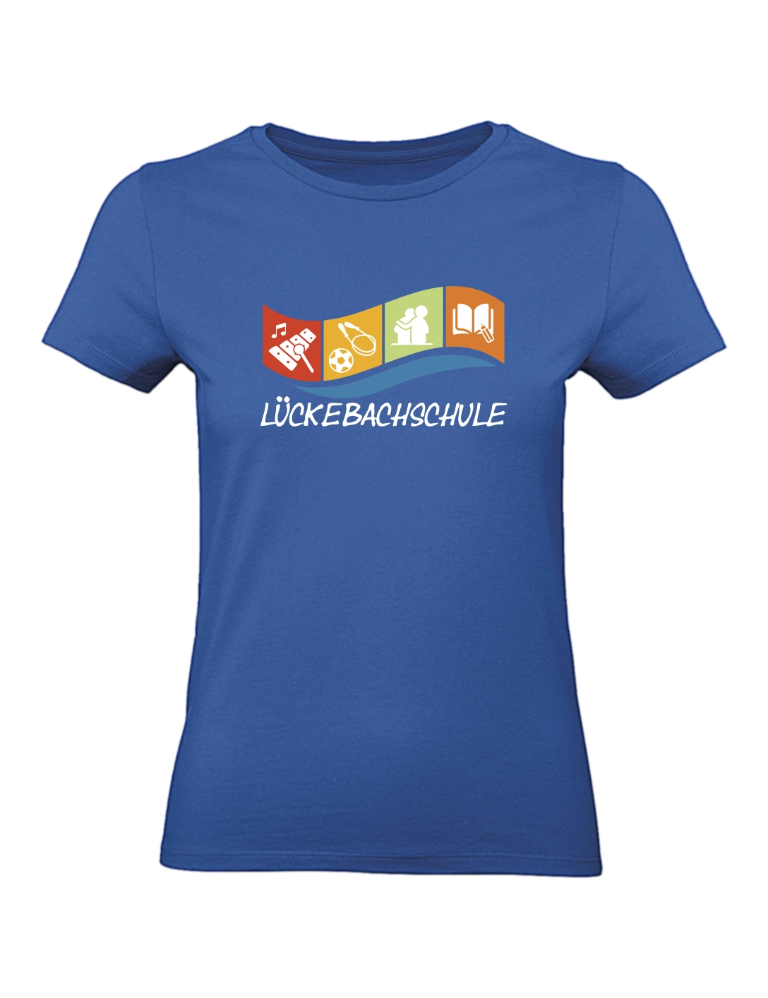 T-Shirt Damen royal blau