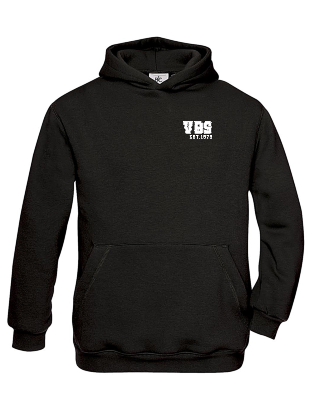 Hoodie Kinder schwarz