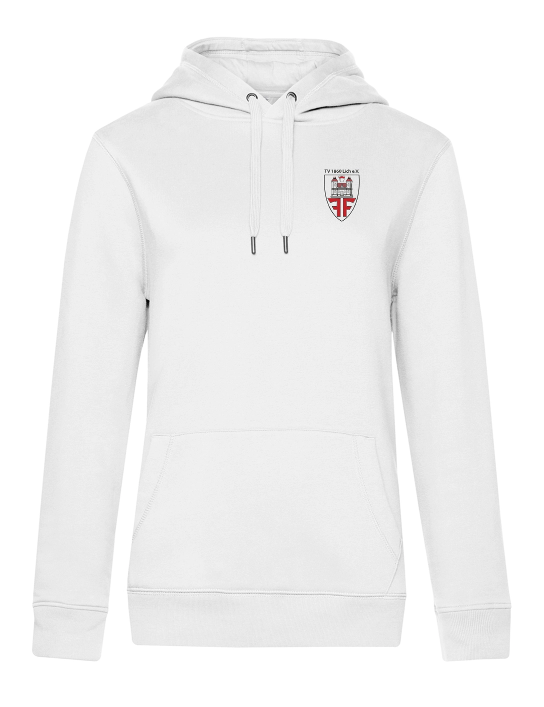 Hoodie Damen weiß