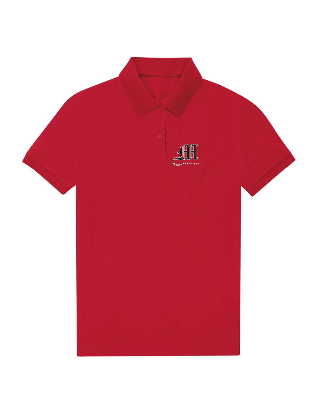 Polo Damen rot