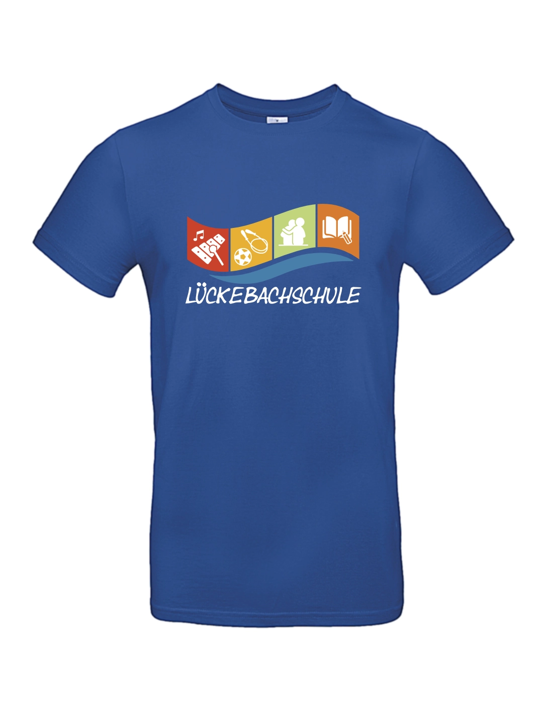 T-Shirt Herren royal blau