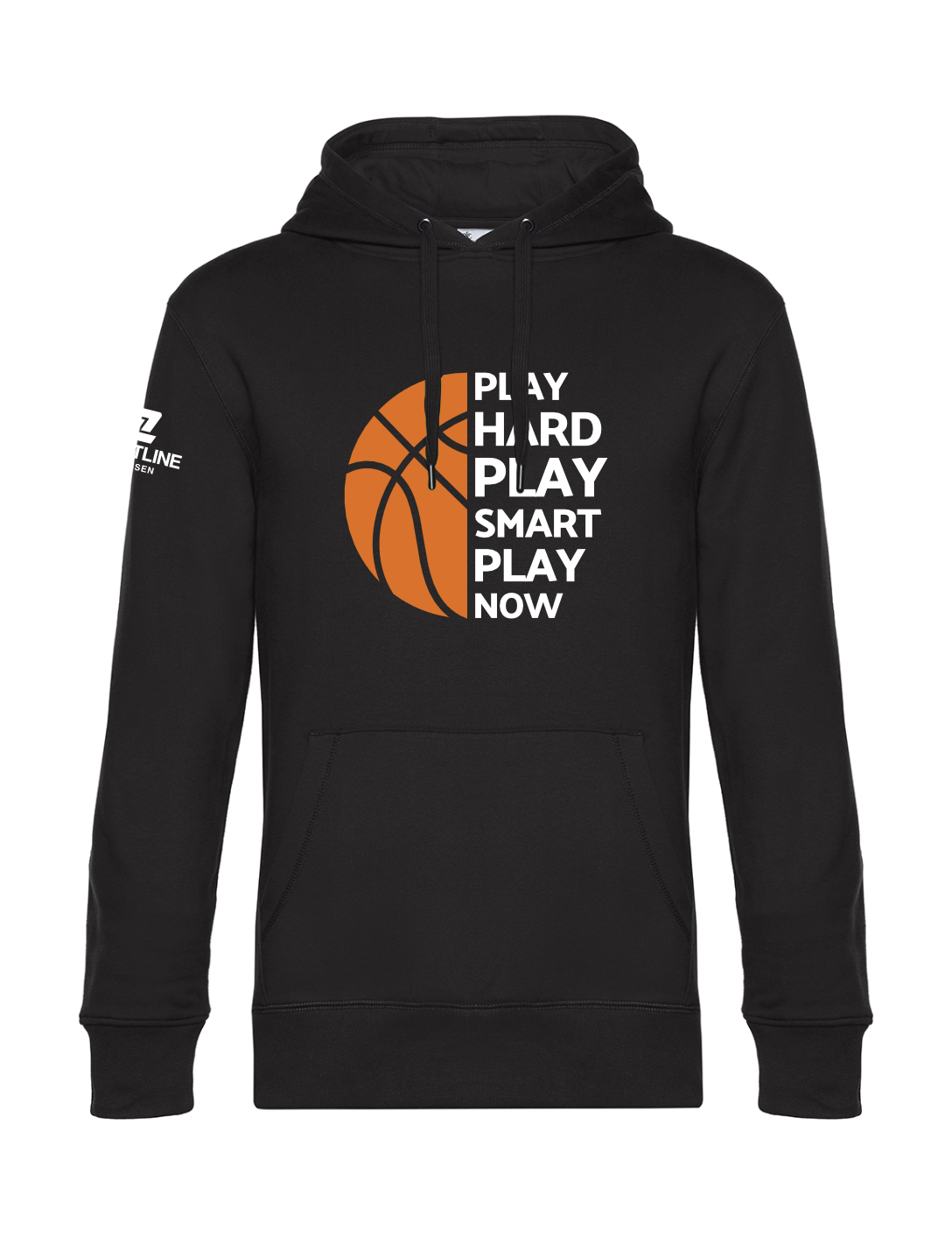 Hoodie Play Herren schwarz