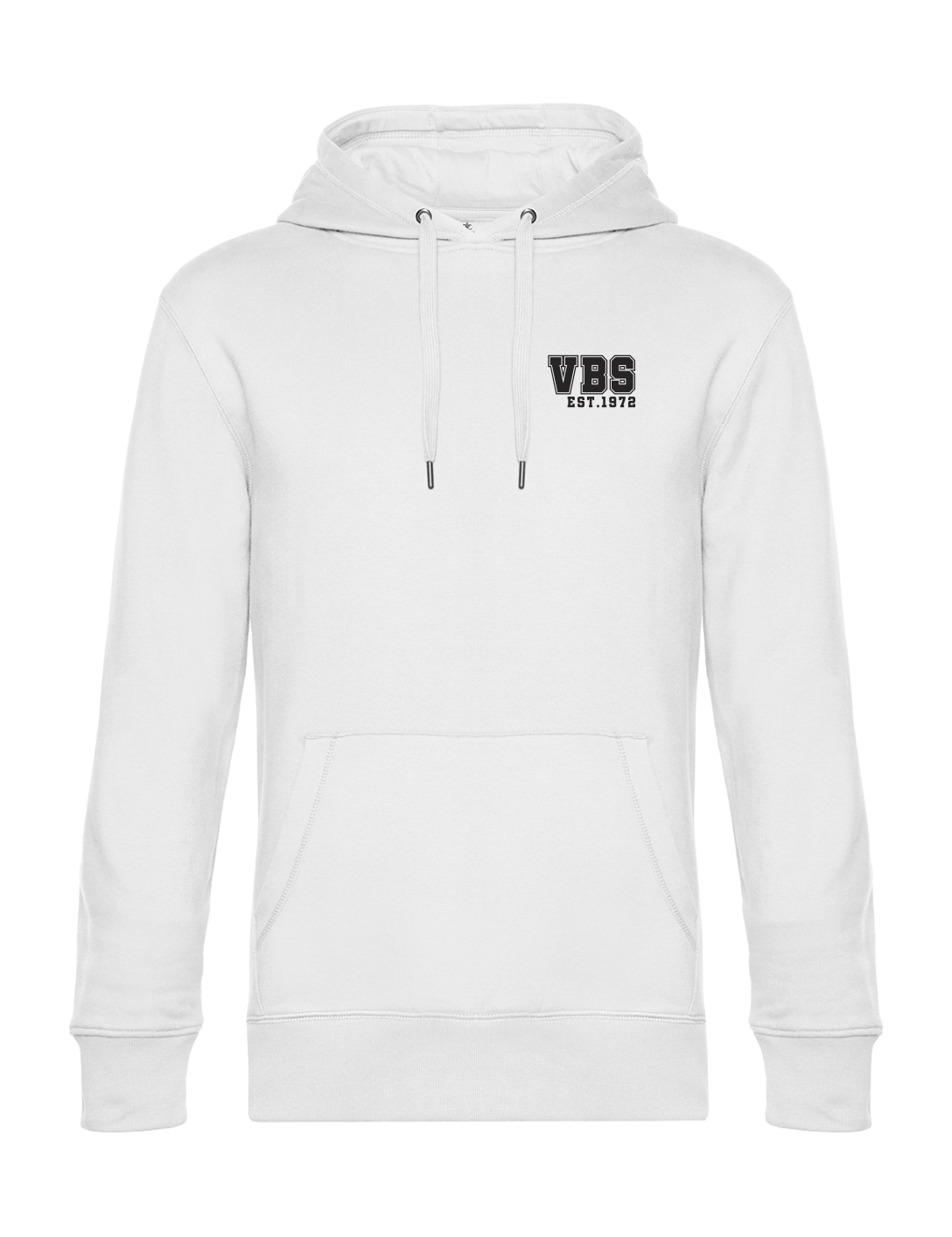 Hoodie Herren weiß