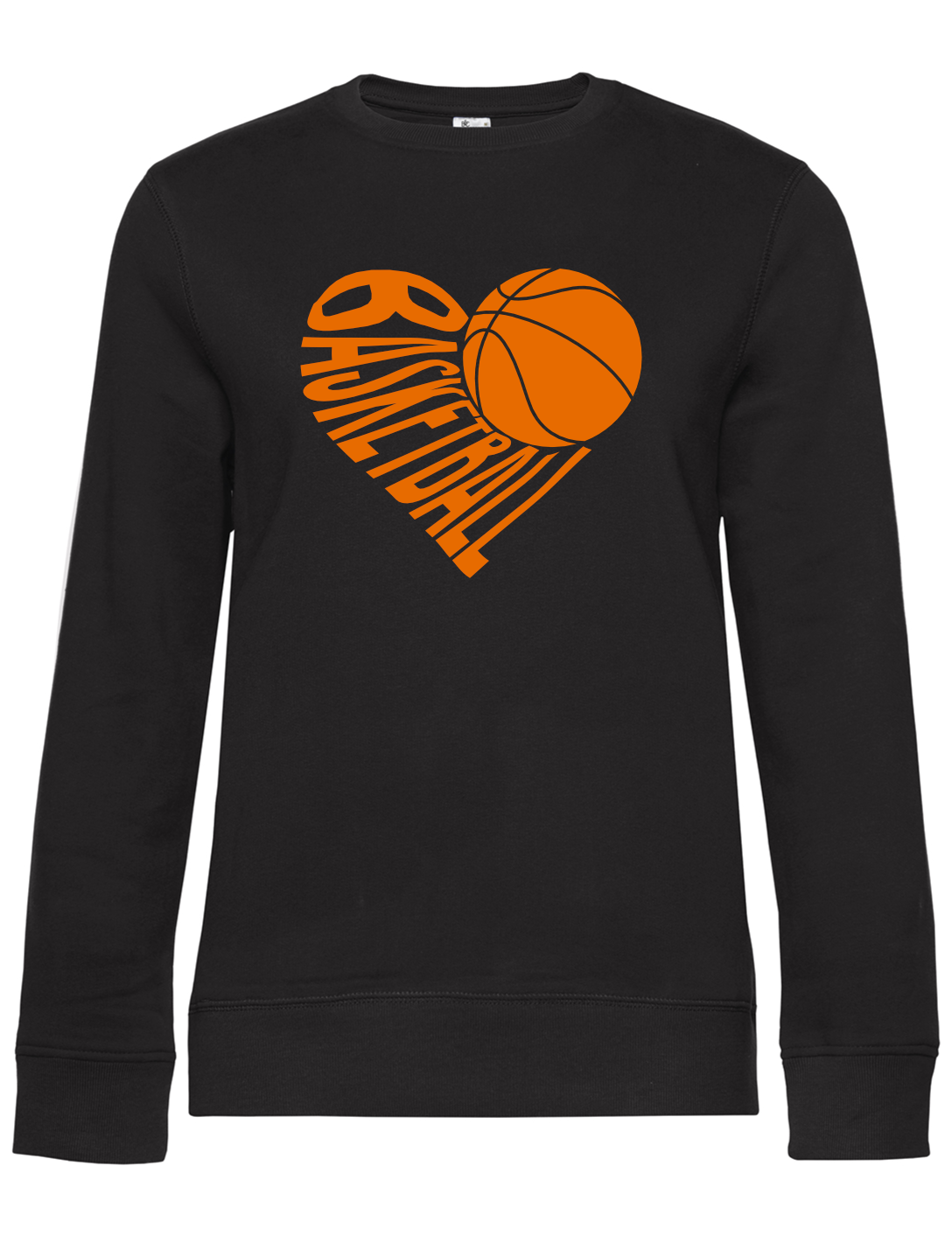 Sweatshirt Herz für Basketball Damen