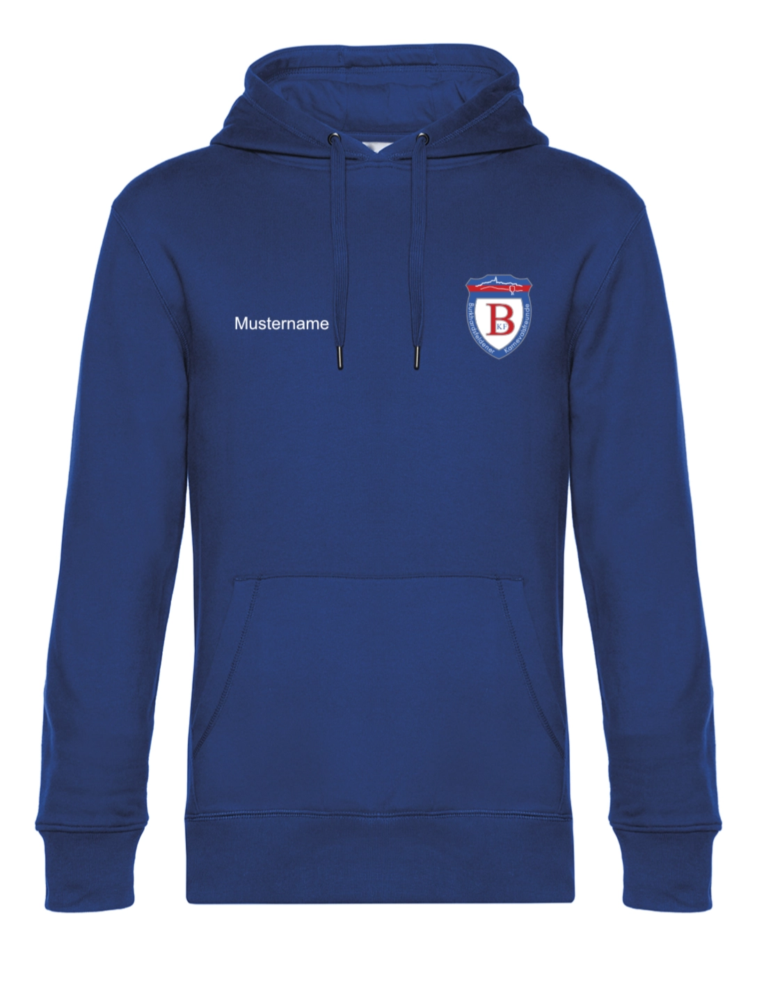 Hoodie Herren royal