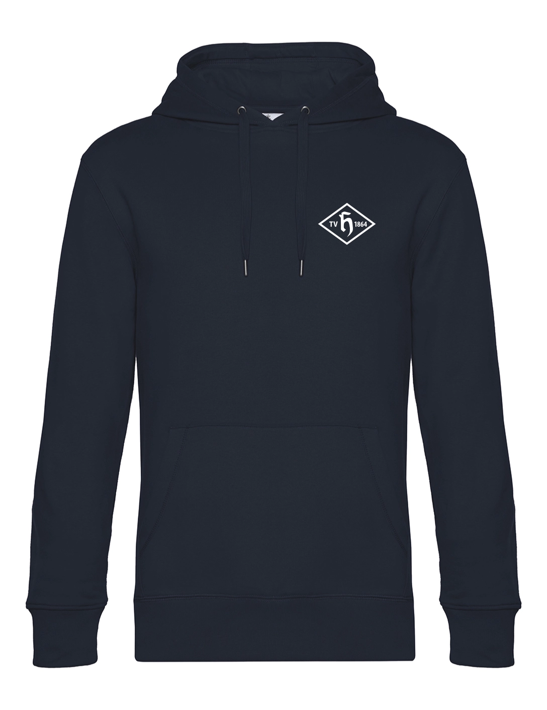 Hoodie Wappen Herren navy