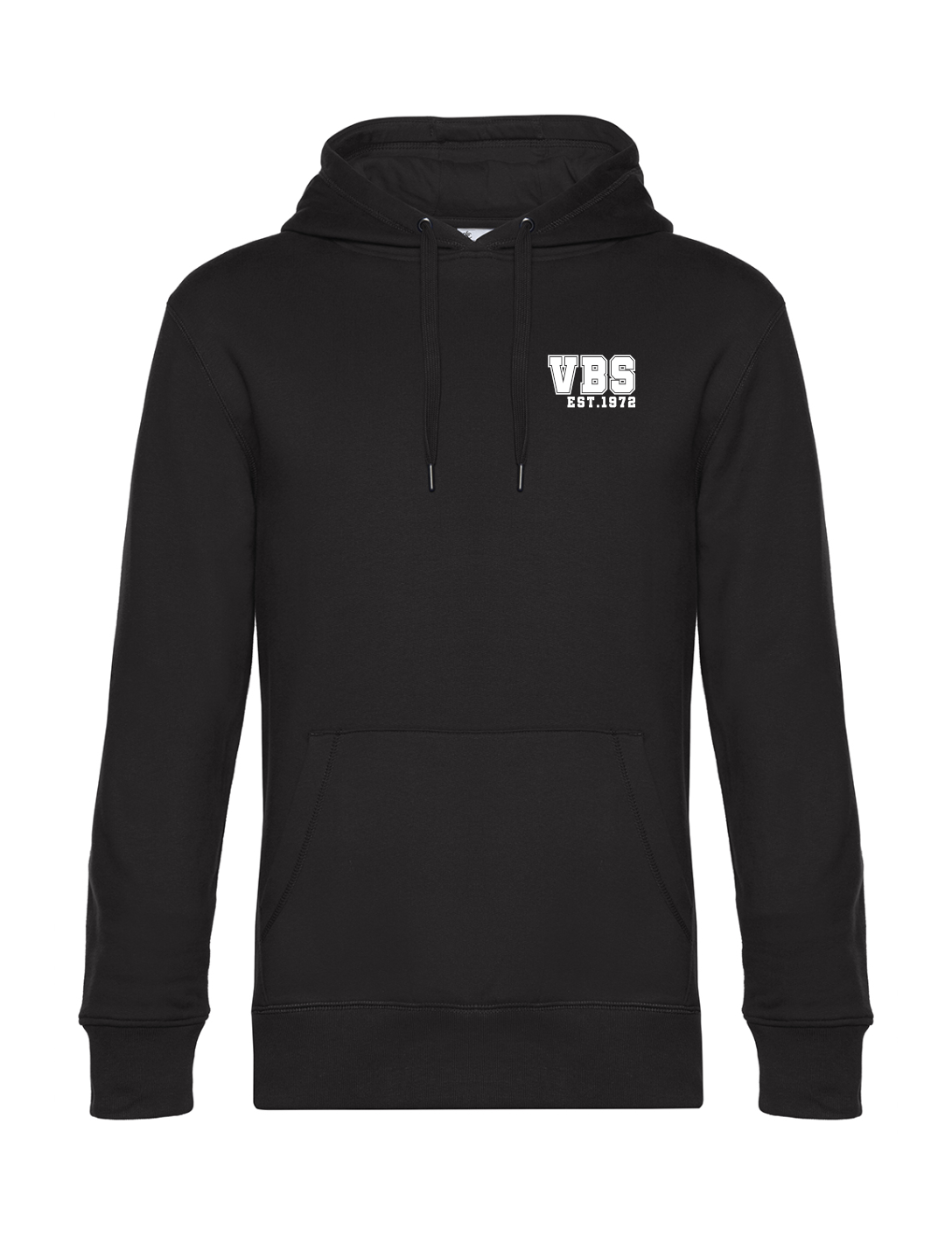 Hoodie Herren schwarz 