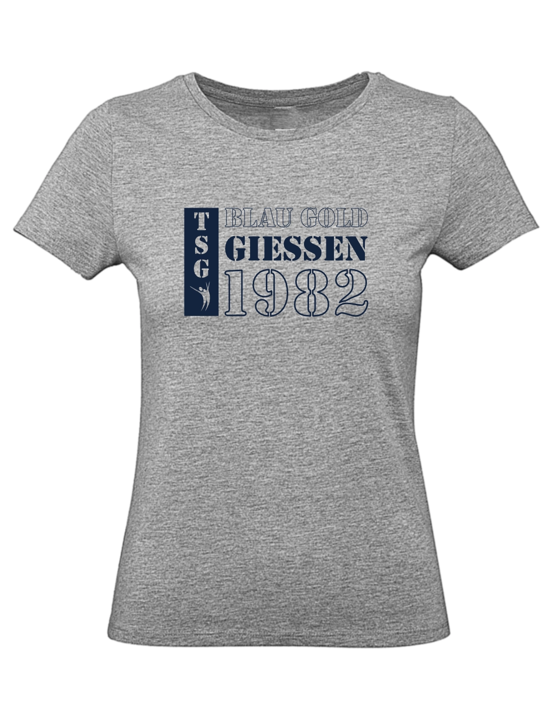 T-Shirt Classic Damen grau