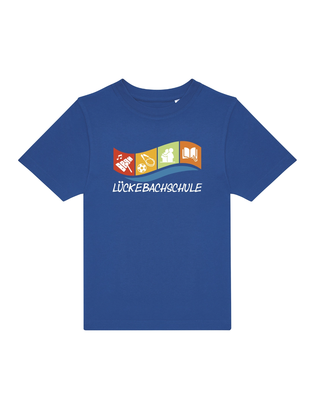 T-Shirt Kinder royal blau