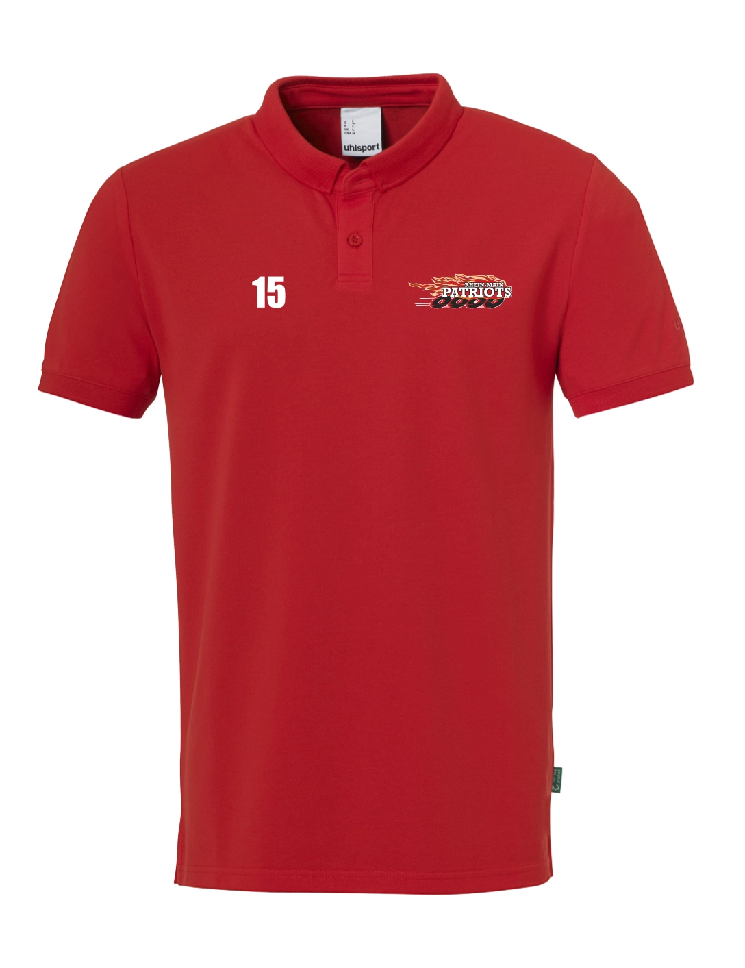 Essential Polo Shirt Prime Erwachsen rot