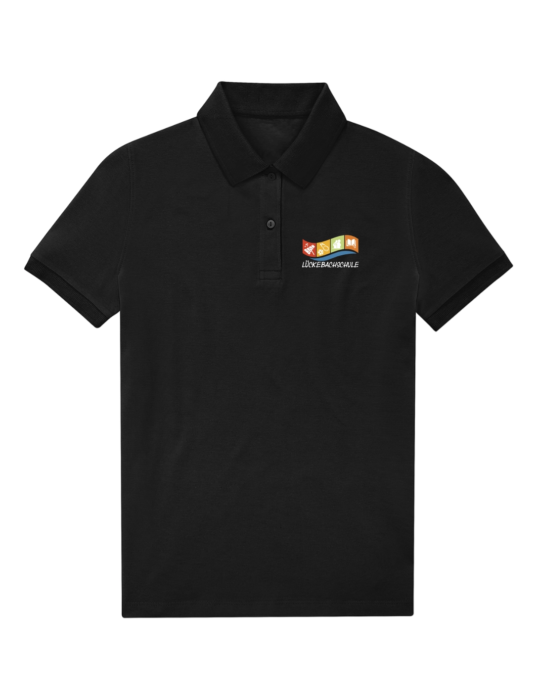 Polo Damen schwarz