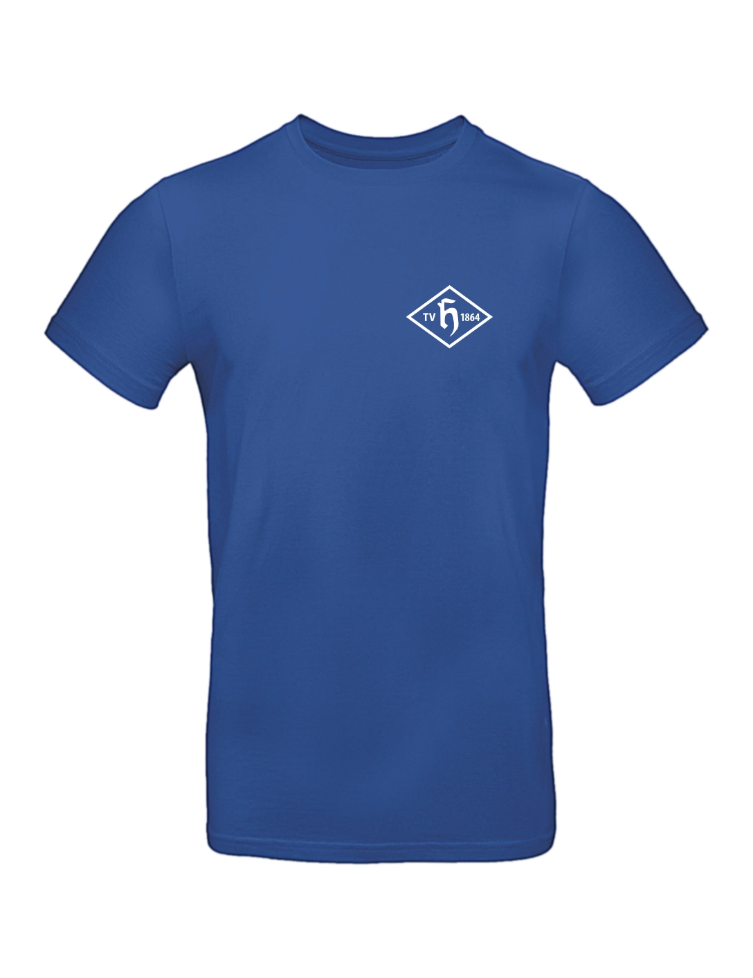 T-Shirt Wappen Herren royal