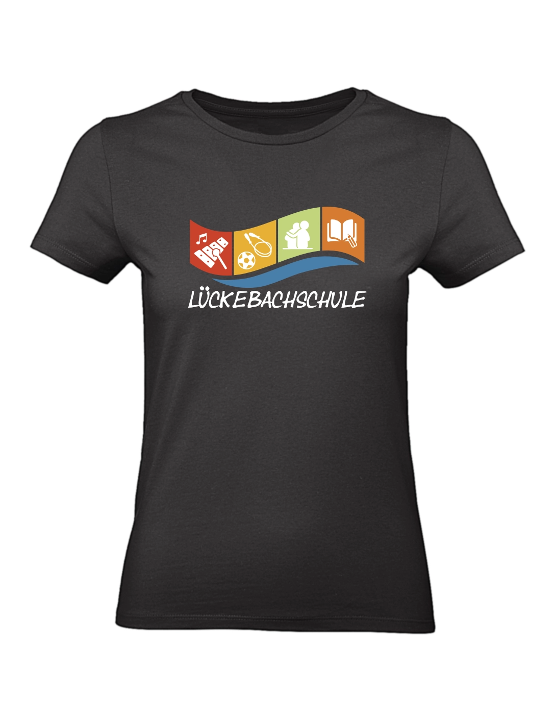 T-Shirt Damen schwarz